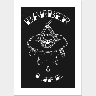 Barber life Posters and Art